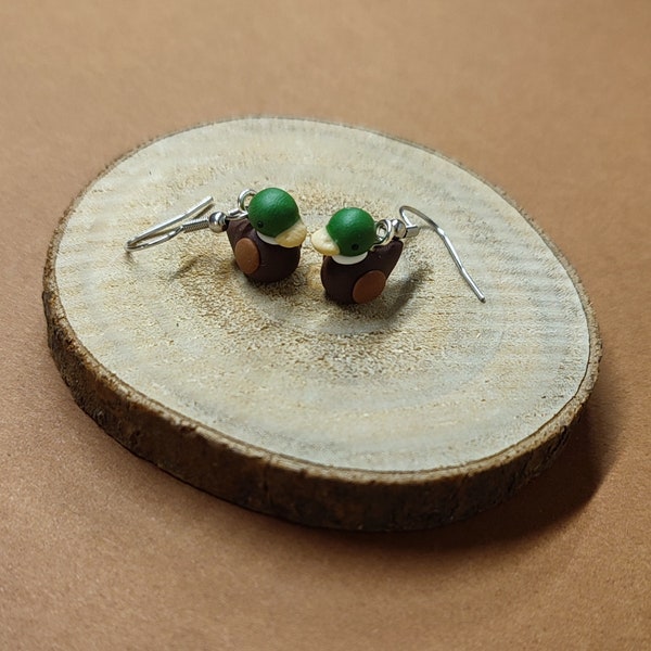 Boucles d'oreilles canards