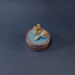 Mouse tooth box in his plane