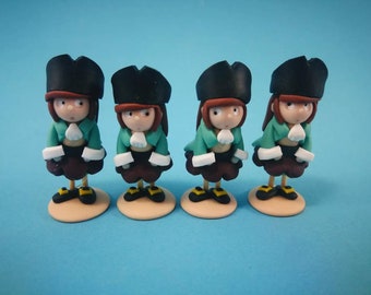 Mini sujets filles pirates