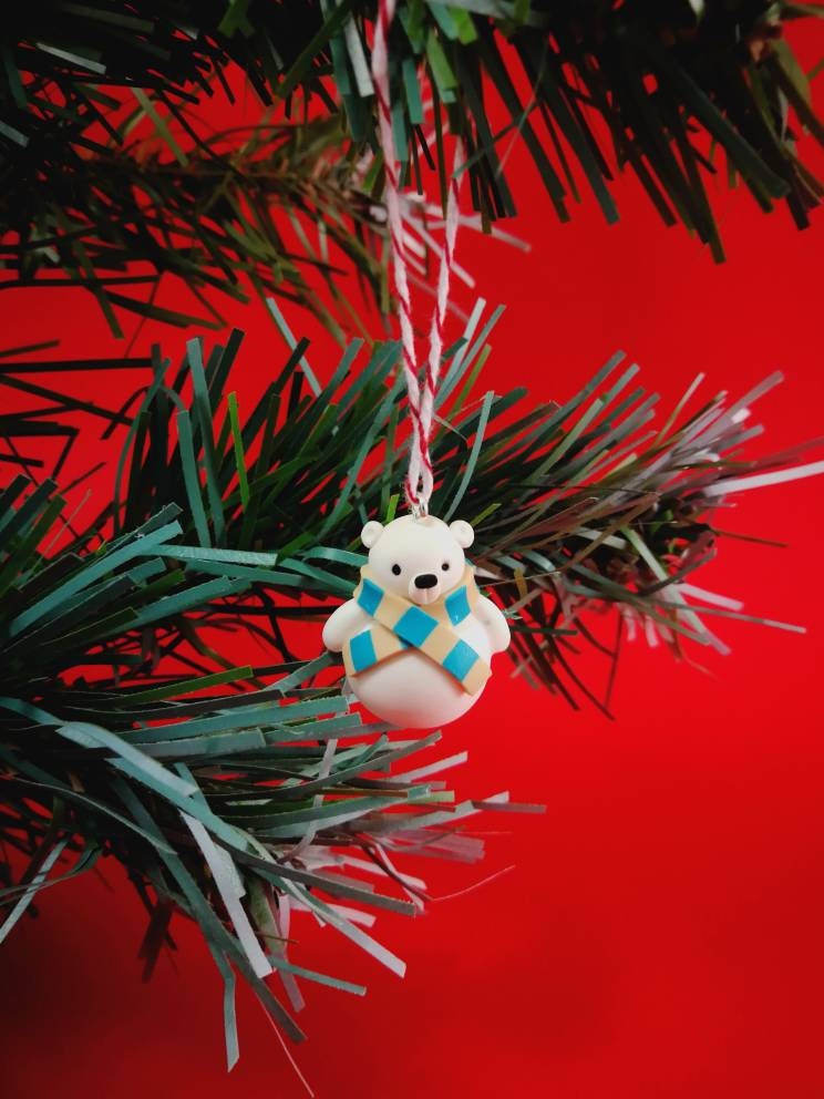 Coffret de 4 Mini Sujets Noël à Suspendre