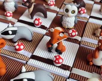 Forest animal candy boxes