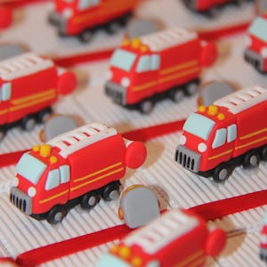 Fire truck dragee boxes image 1