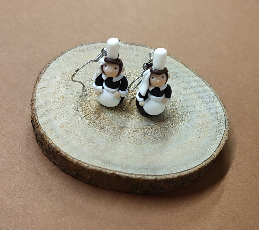 Figurine Couple Bigoudène Breton Solaire Flip Flap - Décoration Bretonne Neuve