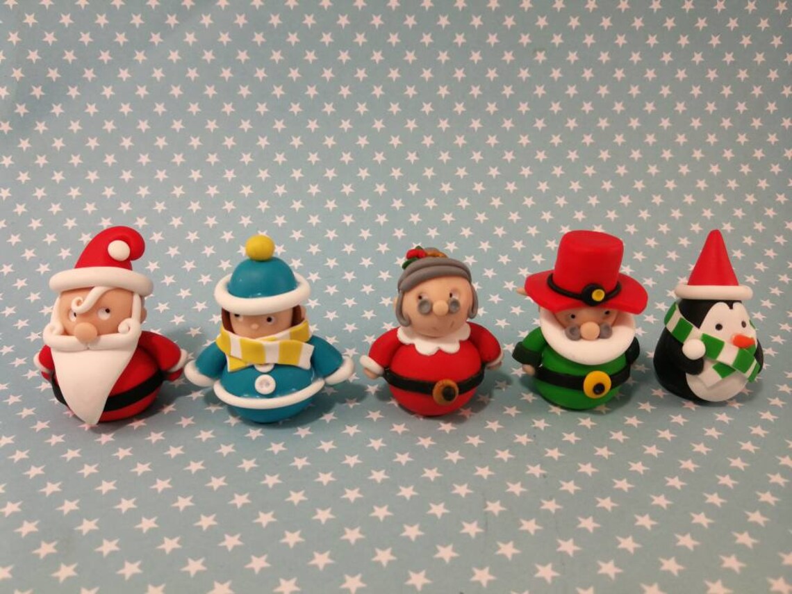 Sujets personnages de Noël Etsy
