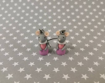 Mouse earrings