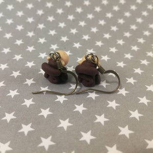 Monkey earrings image 3