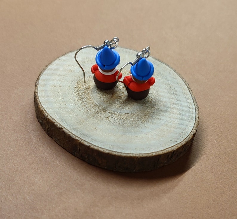 Pinocchio earrings image 2