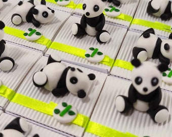 Panda favor boxes