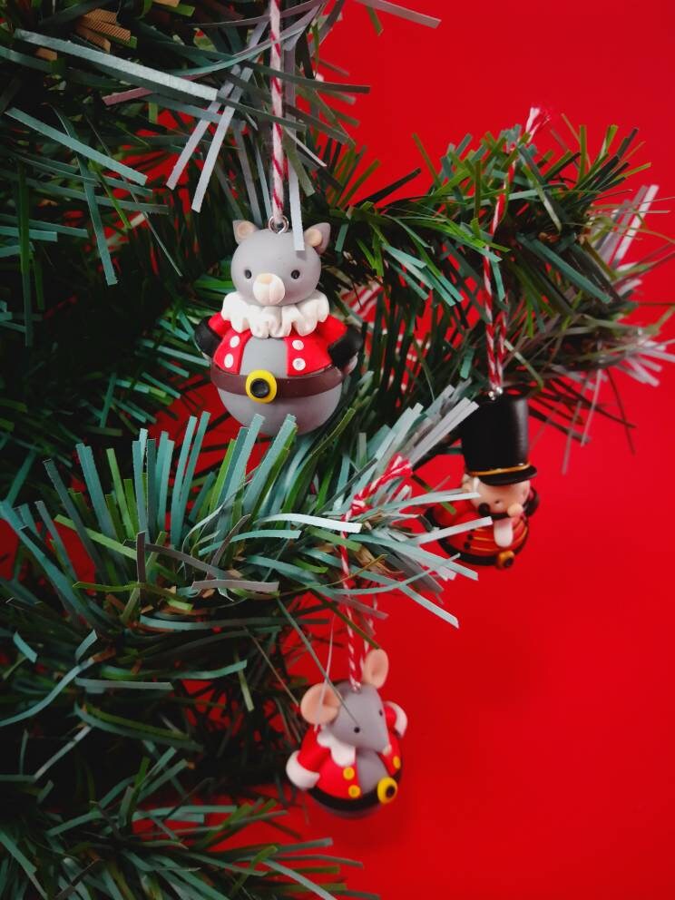 Coffret de 3 Sujets Noël à Suspendre