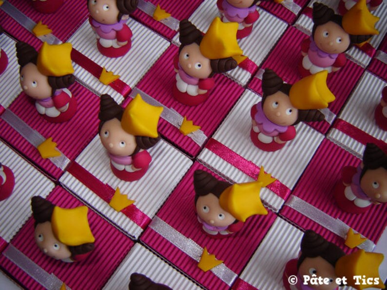 Dragees boxes tales little princesses theme