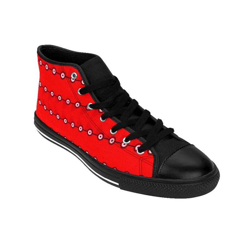 Men/'s High-top Sneakers Red Dot Blood Crew Unit