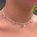 Silver Butterfly Necklace | Silver Plated | Dainty Chain | Homemade | Layering | Gift for Her 