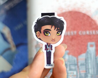 Magnus Bane | Mortal instruments series | magnetic bookmark