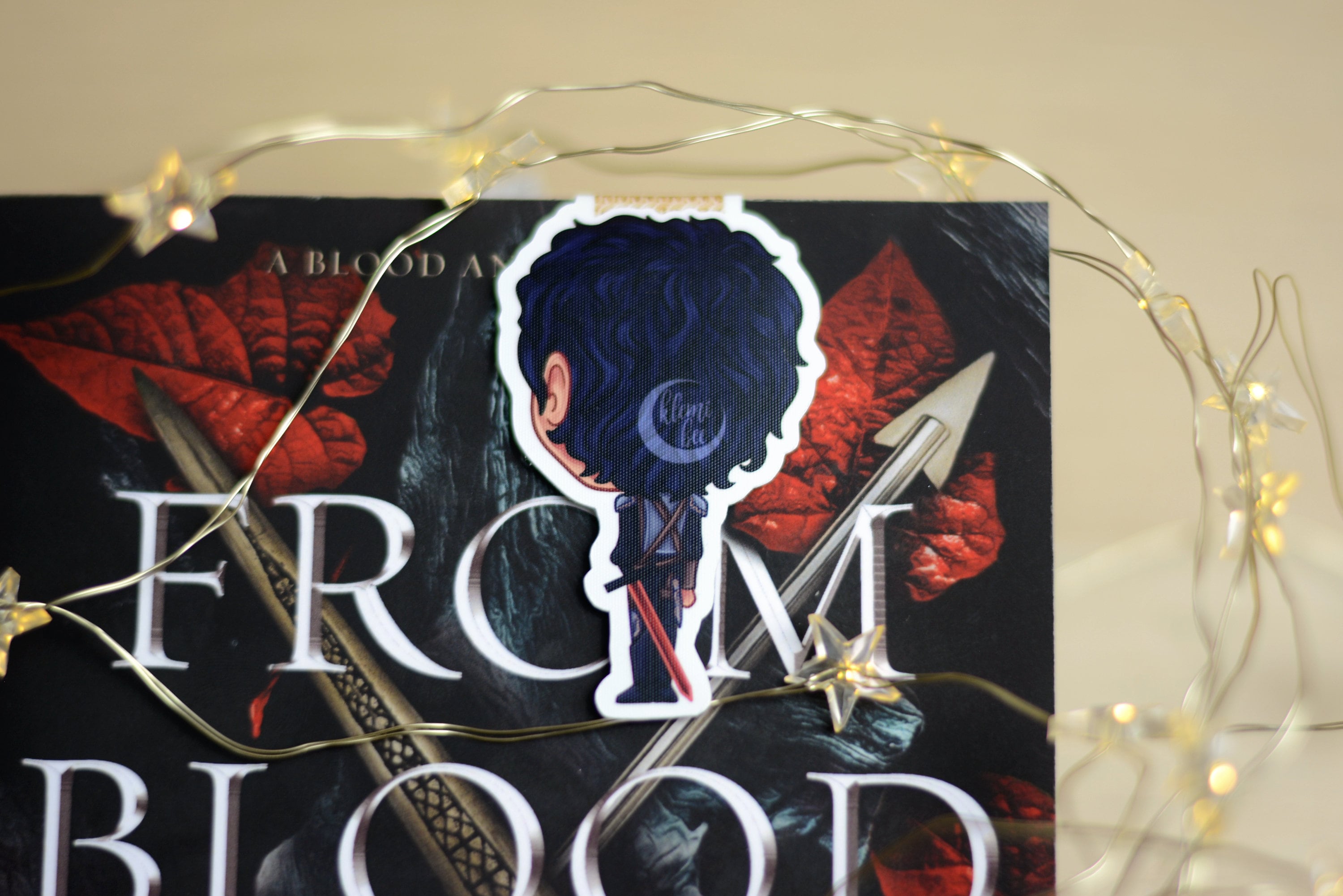 Hawke Flynn Blood and Ash bookmark Etsy