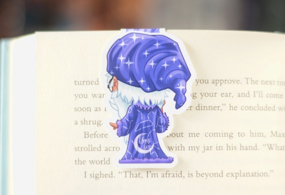 Merlin School for Good and Evil Magnetic Bookmark - Etsy