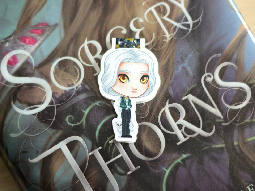 Silas Sorcery of Thorns Bookmark Etsy UK