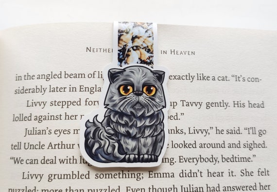 Church the Cat Mortal Instruments Series Magnetic Bookmark - Etsy