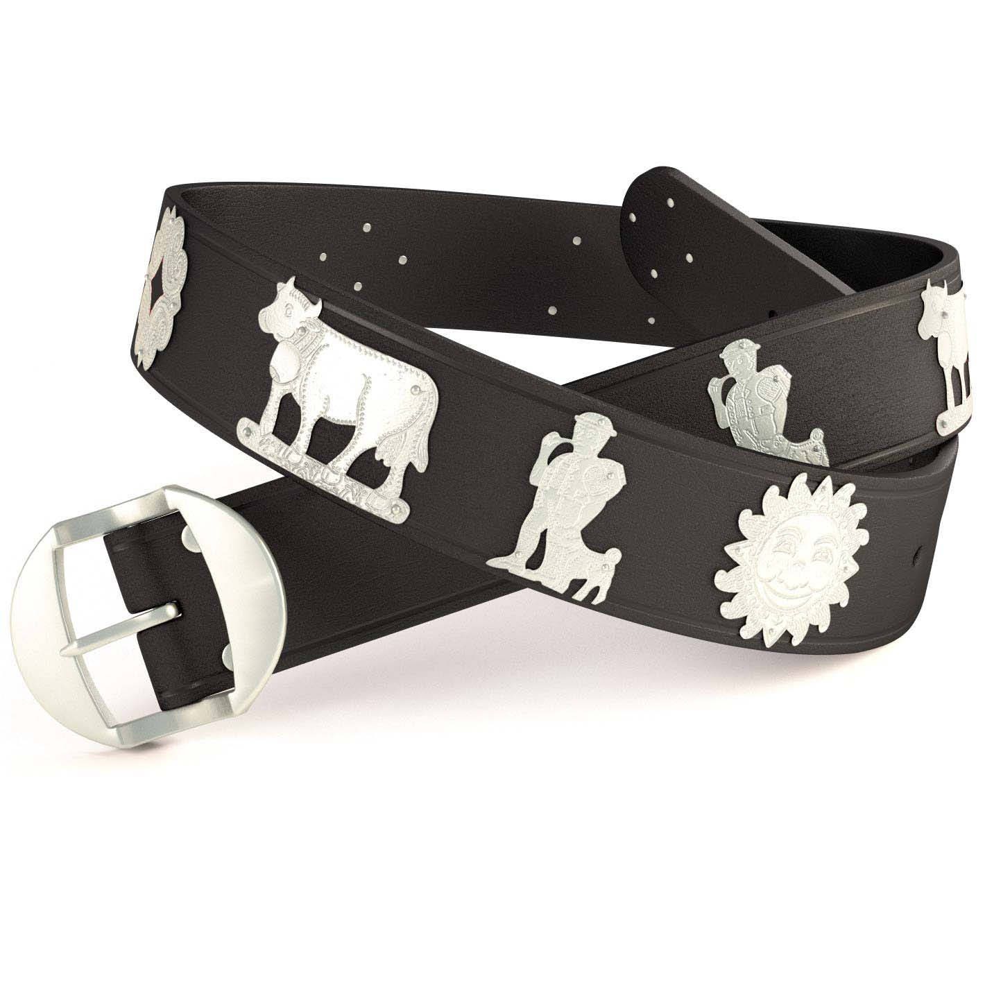 The Traditional Appenzeller Belt / Silver / 5 Colors - Etsy display picture 1
