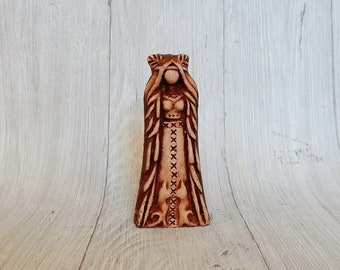 Freya Statue: Handgemachte Clay Freyia Figur