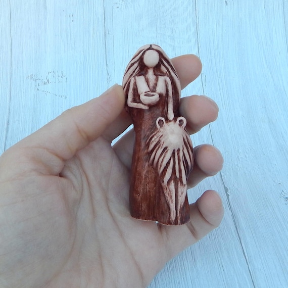 Circe statue Goddess Circe small figurine / Made of clay / handmade