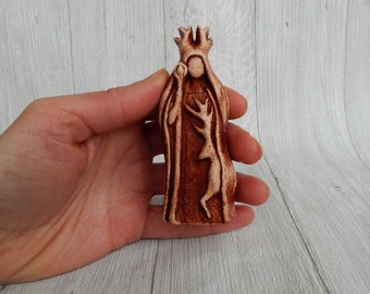 Elen of the Ways statue Goddess / small figurine from clay
