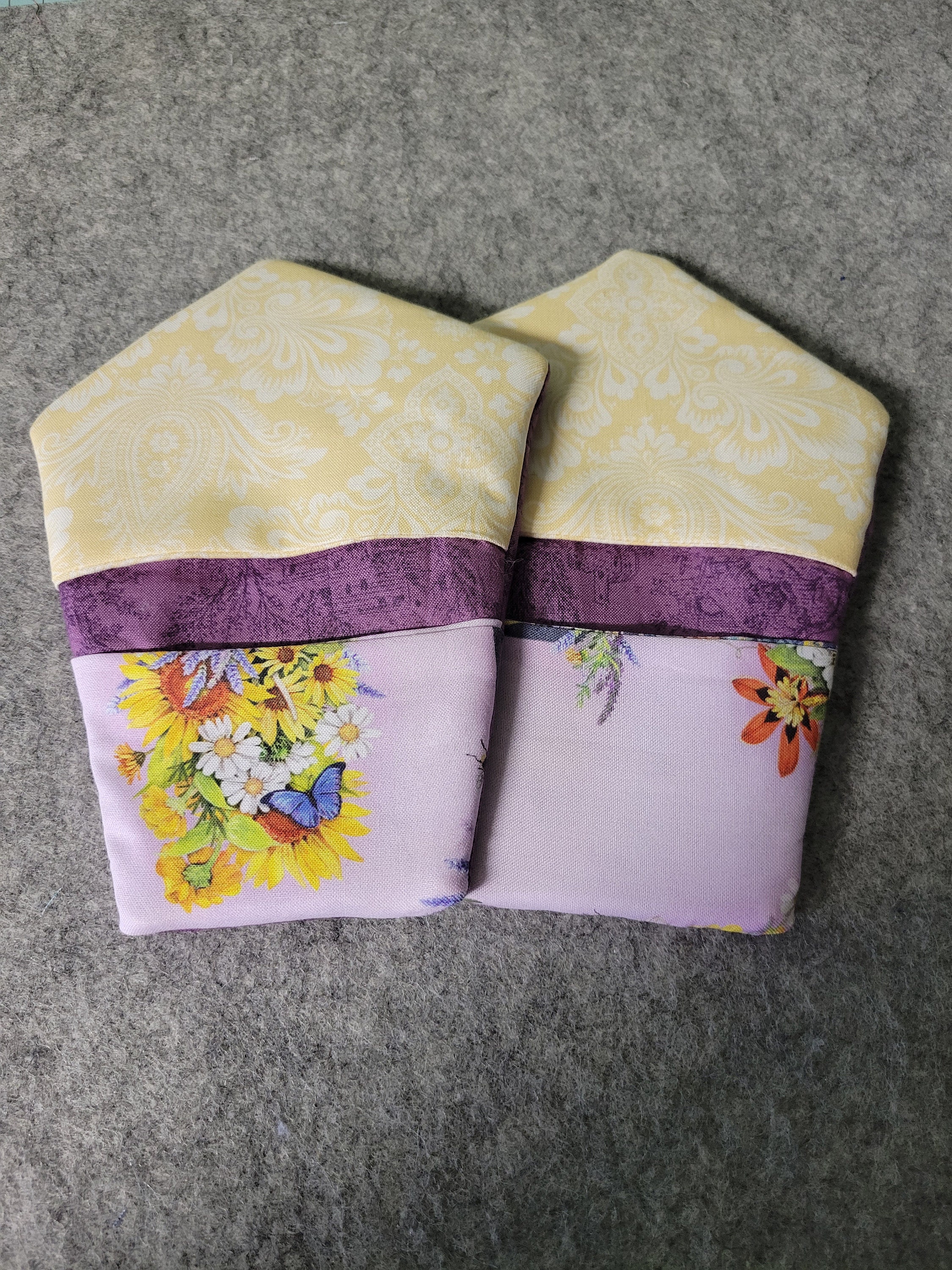 Handmade pot holders with insulbright lining Etsy
