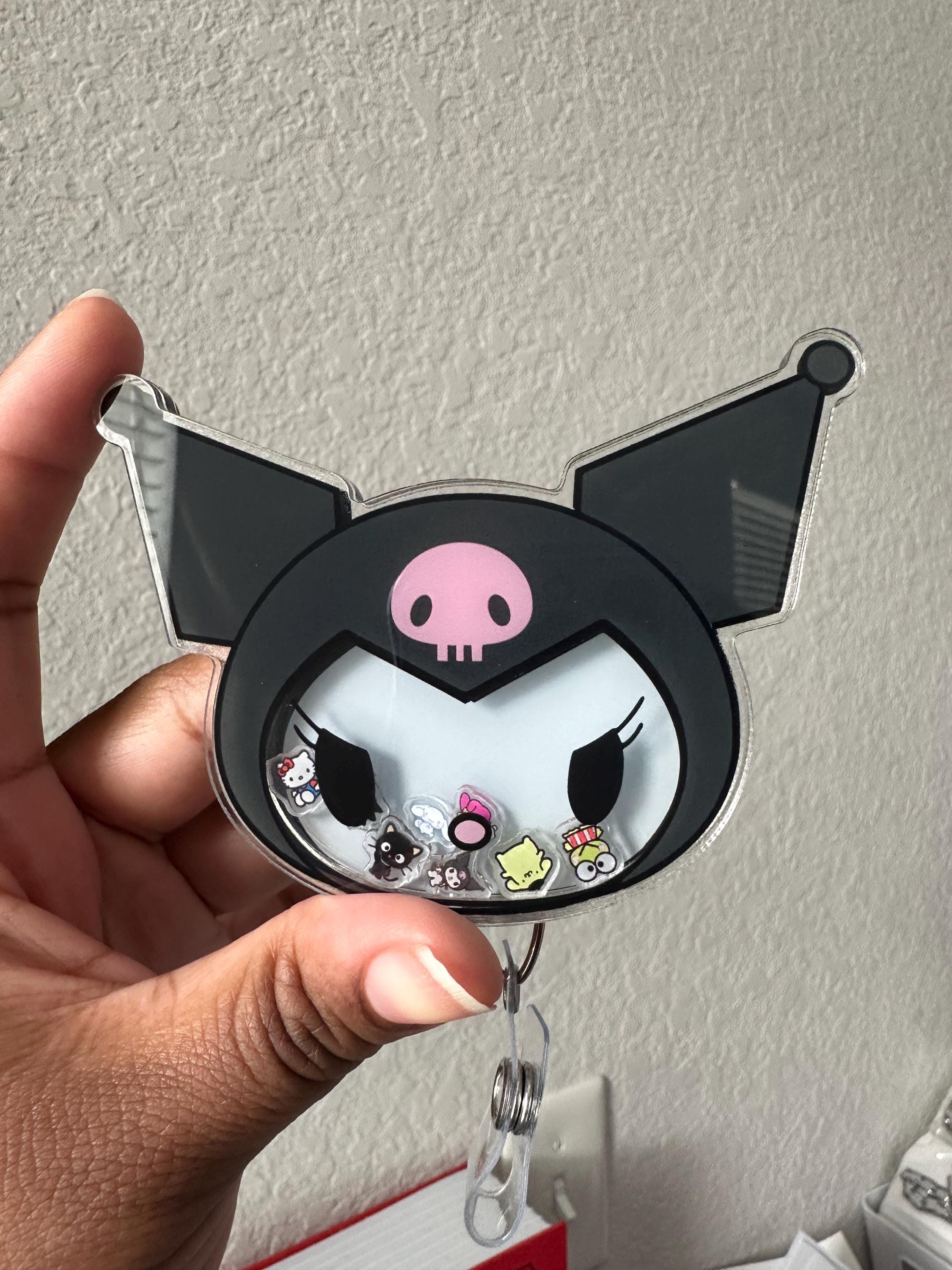 Kuromi Badge Reel - Etsy