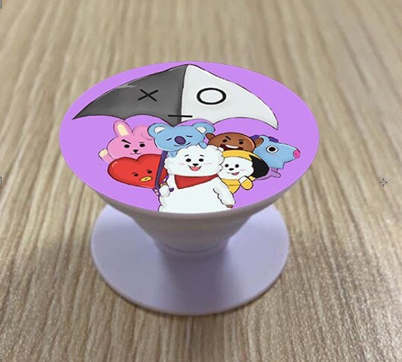 BTS BT21 Popsocket 방탄소년단 - Etsy