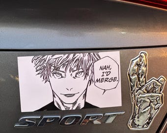 Blue eyed sorcerer nah I’d merge car decal