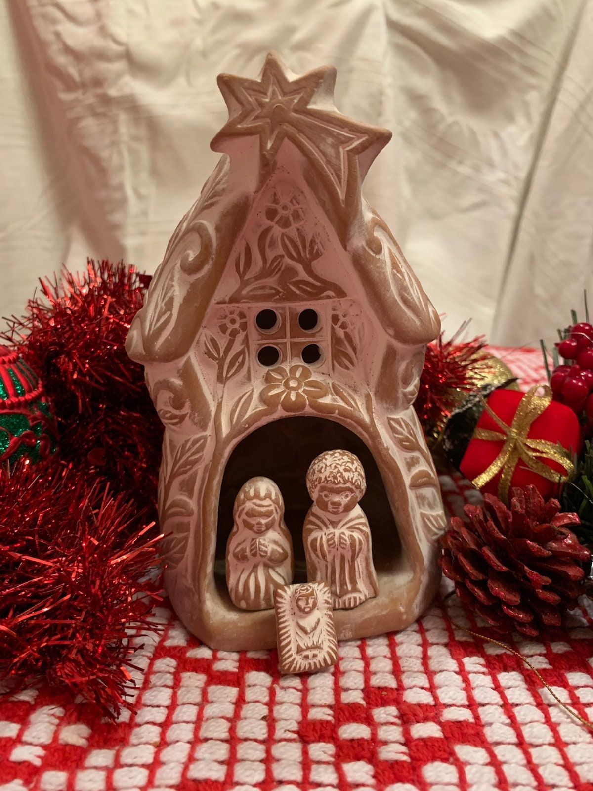 Crèche de Noël Maison en Pain d'épices