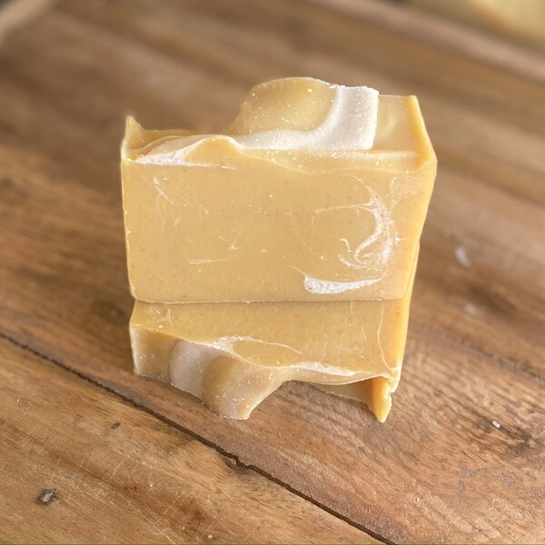 Triple Citrus Creme Soap| Handmade Soap| Cold Process Soap| Goat Milk Soap