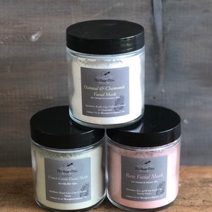 Cleansing Facial Clays| Facial Masks| Natural Facial Care