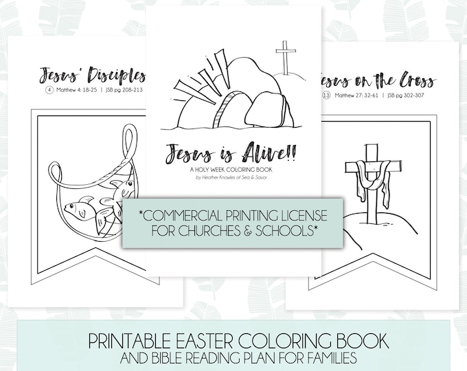 DIY JESSE TREE - Printable Pdf Jesse Tree Coloring Book - Christmas ...