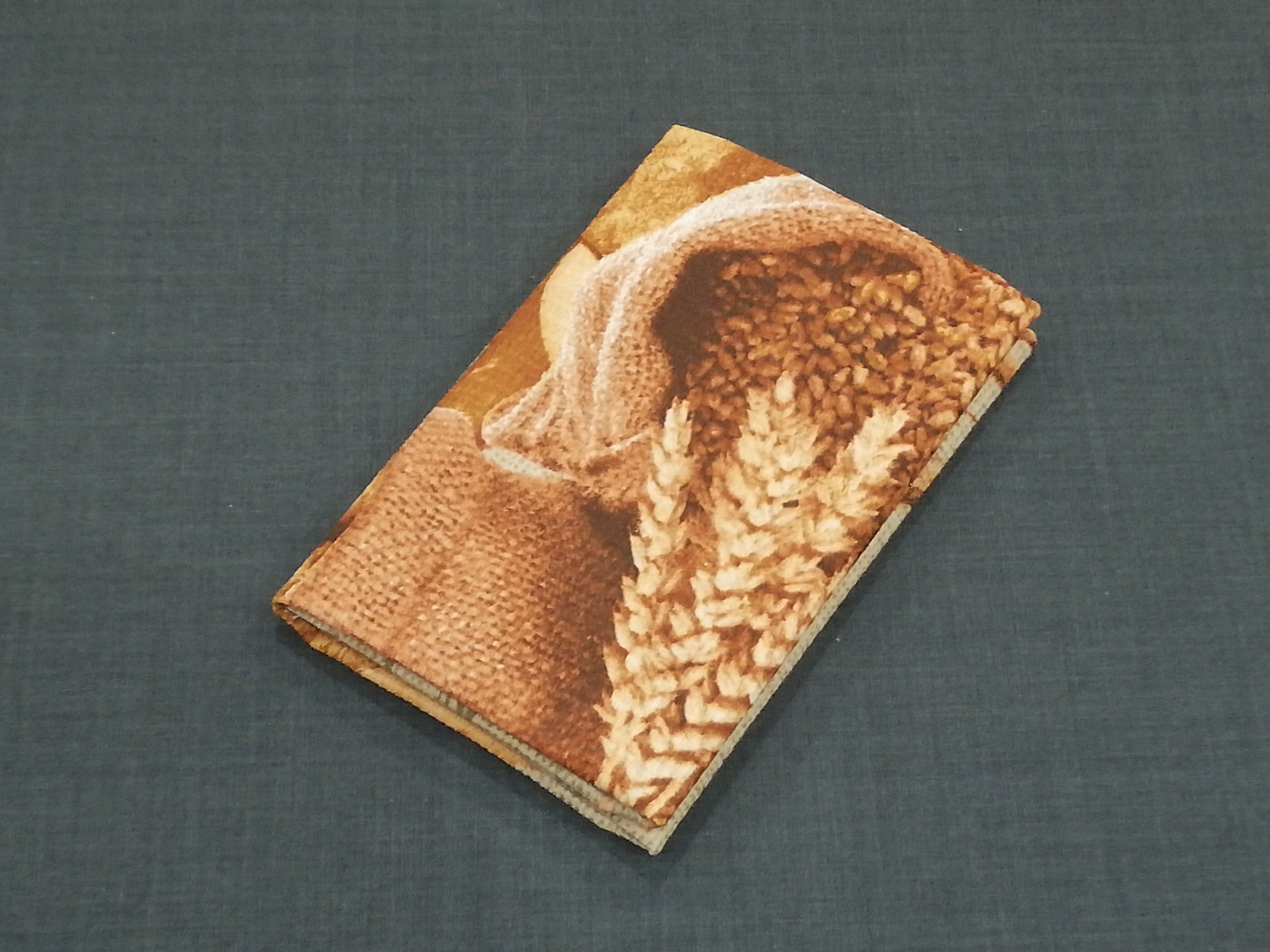 Bread kitchen towel handmade cotton tea towel baking pastry Etsy