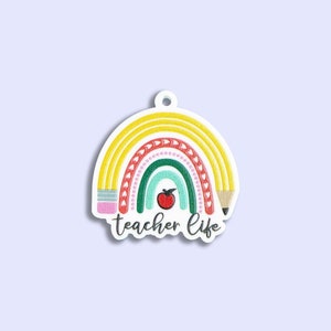2pc or 10pc Teacher Charm- Math Charm -Pencil Charm -Nerd Charm -Crayon Charm -Back to School -Notebook Charm -Computer Charm