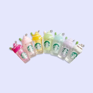 2 Stück oder 10 Stück Frappe Kaffeetasse Charme -Kaffee Shop Charme -Schuh Charme -Kaffee Tasse Charme -Mokka Frappe Charme -Frühstück Charme -Trinken Charme