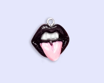 2 or 10pc Kiss Halloween Band Charm for Rave and Concert Jewelry