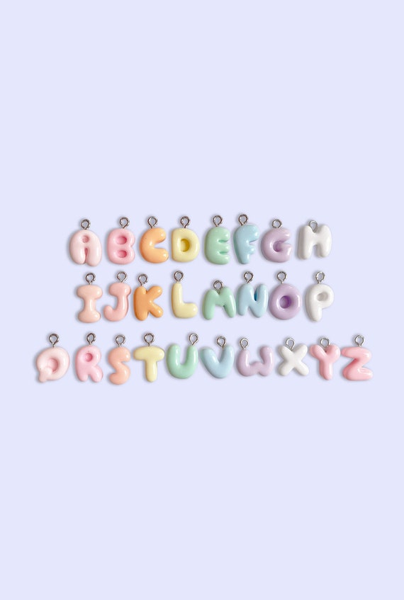 Make Your Own Words Charms -Alphabet Charms -Custom Name Jewelry -Initial Charms -Mini Letter Charms- Custom Word Charms -Monogram Charm