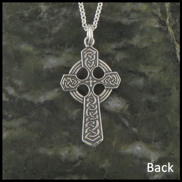 Celtic Trinity Cross in Sterling Silver - Etsy