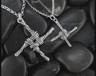 Saint Brigid Cross in Sterling Silver, 2 Size Options