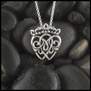 Celtic Luckenbooth Pendant