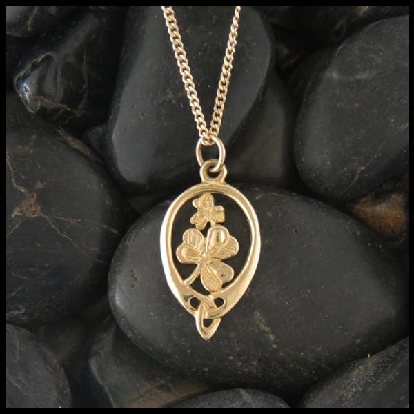 Celtic Knot Shamrock Etsy