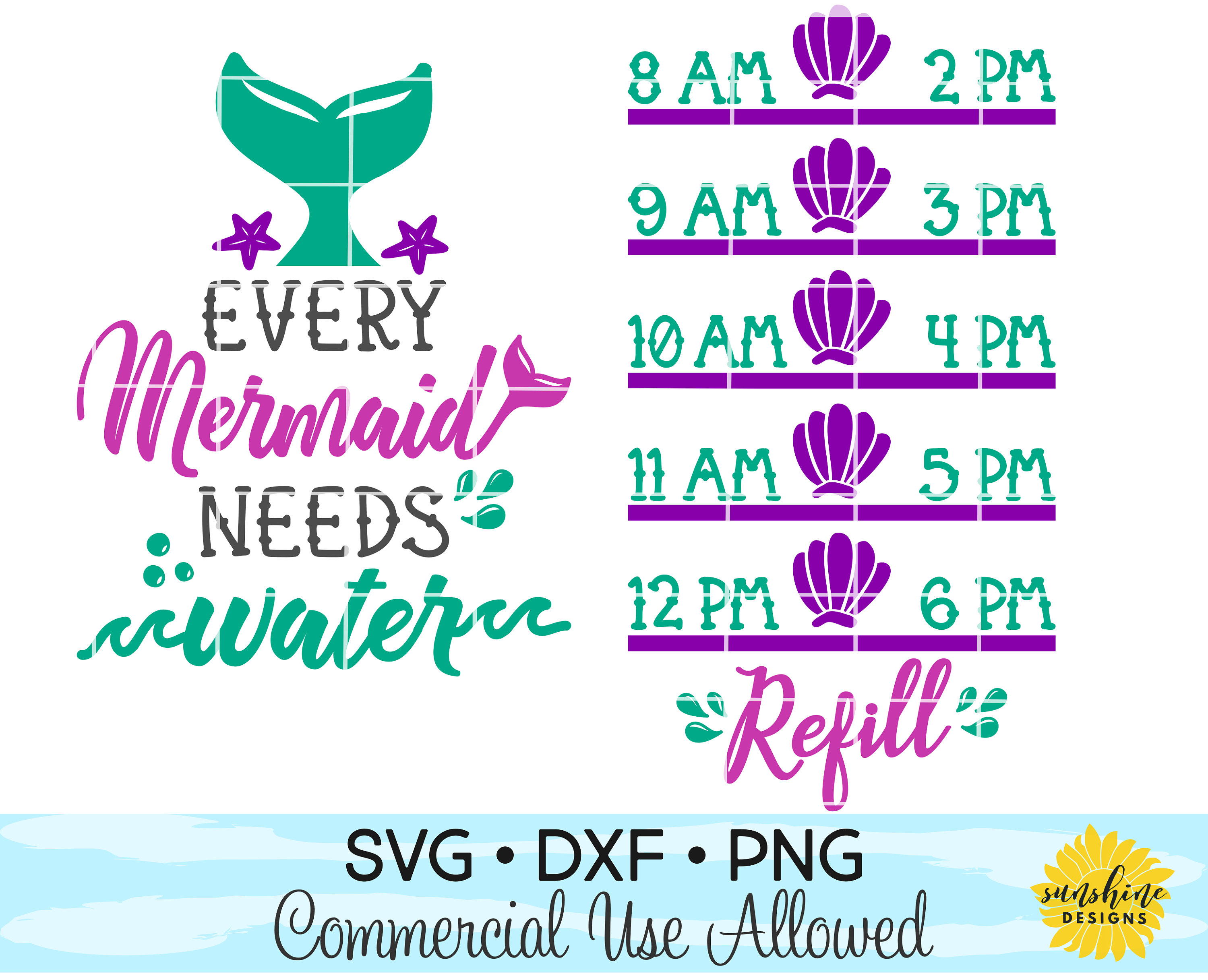Free Free 350 Mermaid Water Bottle Svg SVG PNG EPS DXF File
