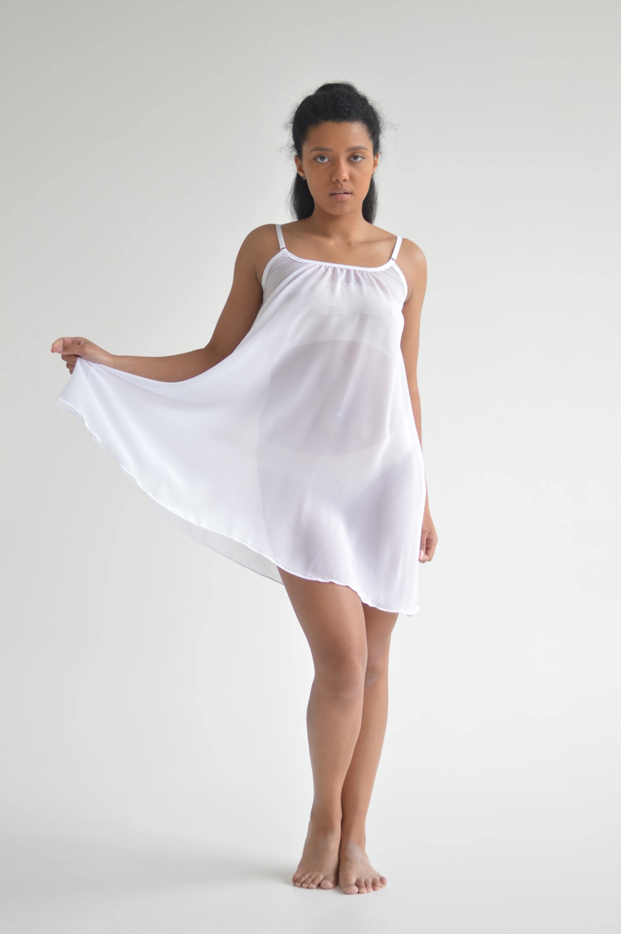 Sheer Chiffon Nightgown, See Through Babydoll Lingerie - Etsy Sheer Chiffon Nightgown, See Through Babydoll Lingerie - Etsy