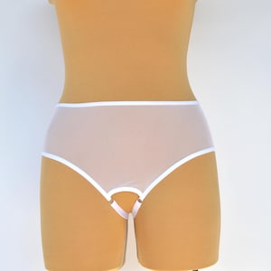 Panties with open access, open panties