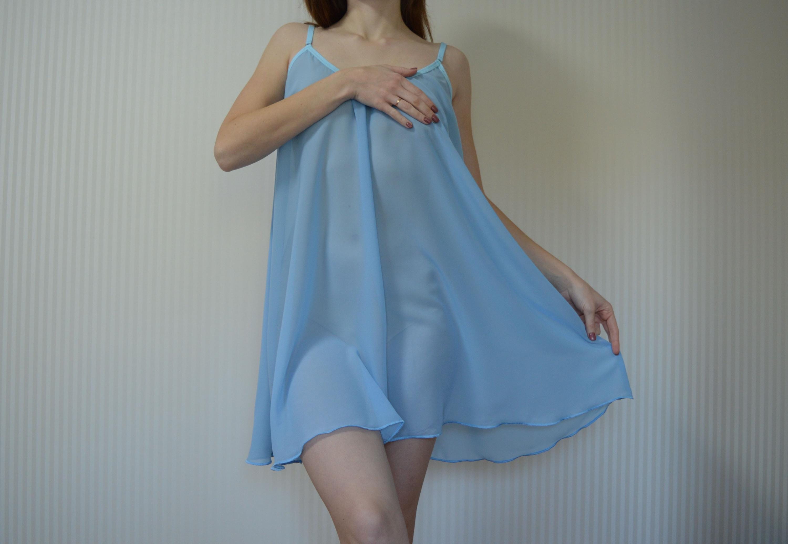 Abercrombie & Fitch Sheer Babydoll Cami Top In Black - Foto 10