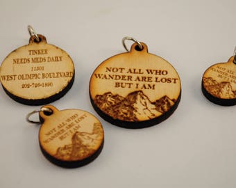 funny dog tag etsy