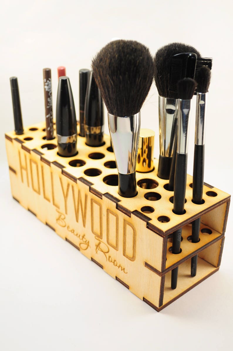Makeup Brush Organizer Holder Storage Brushes Make up Vanity Etsy