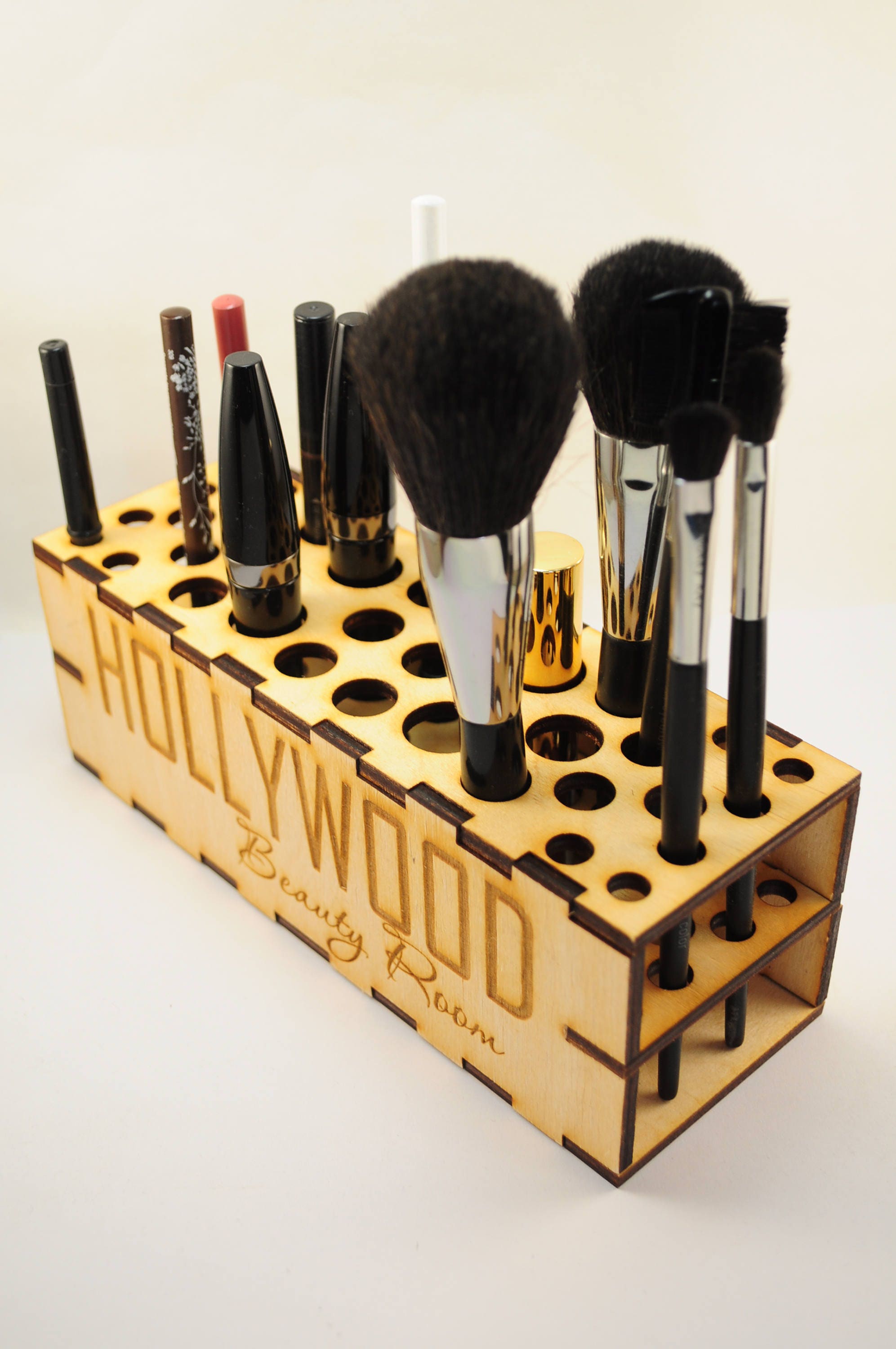 Makeup brush organizer holder storage brushes make up vanity Etsy