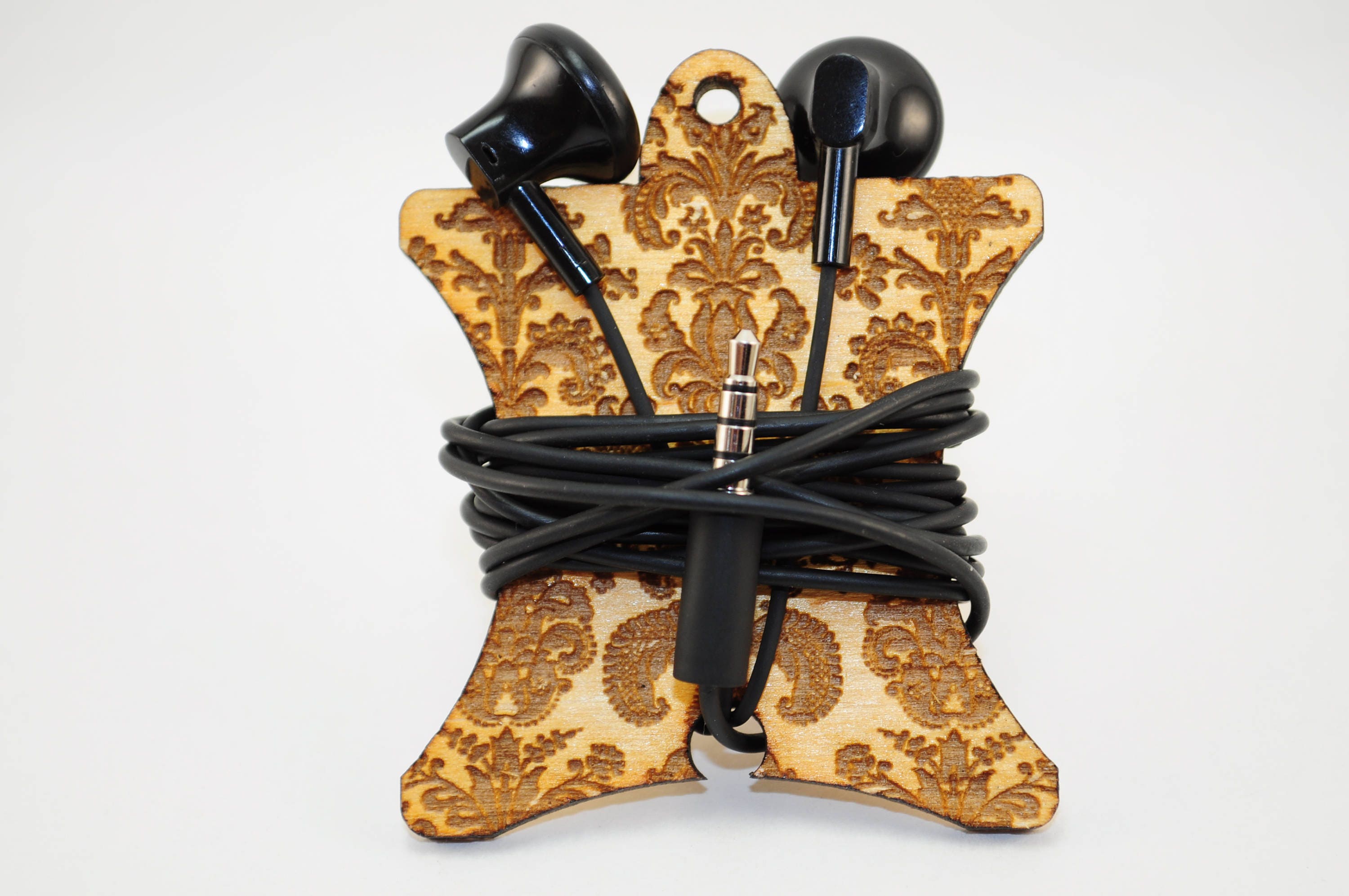 Earbud holder cord organizer cable earphone earbud wire Etsy